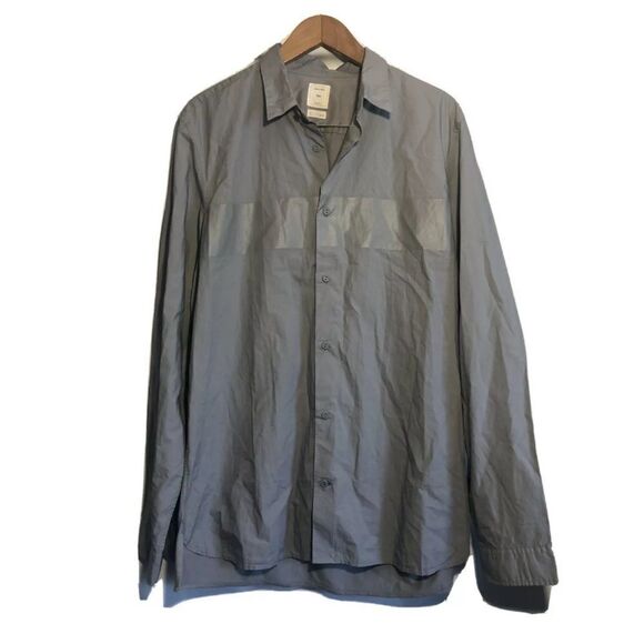 ‎GAP Long Sleeve Button Mixed Media Shirt - Picture 1 of 5
